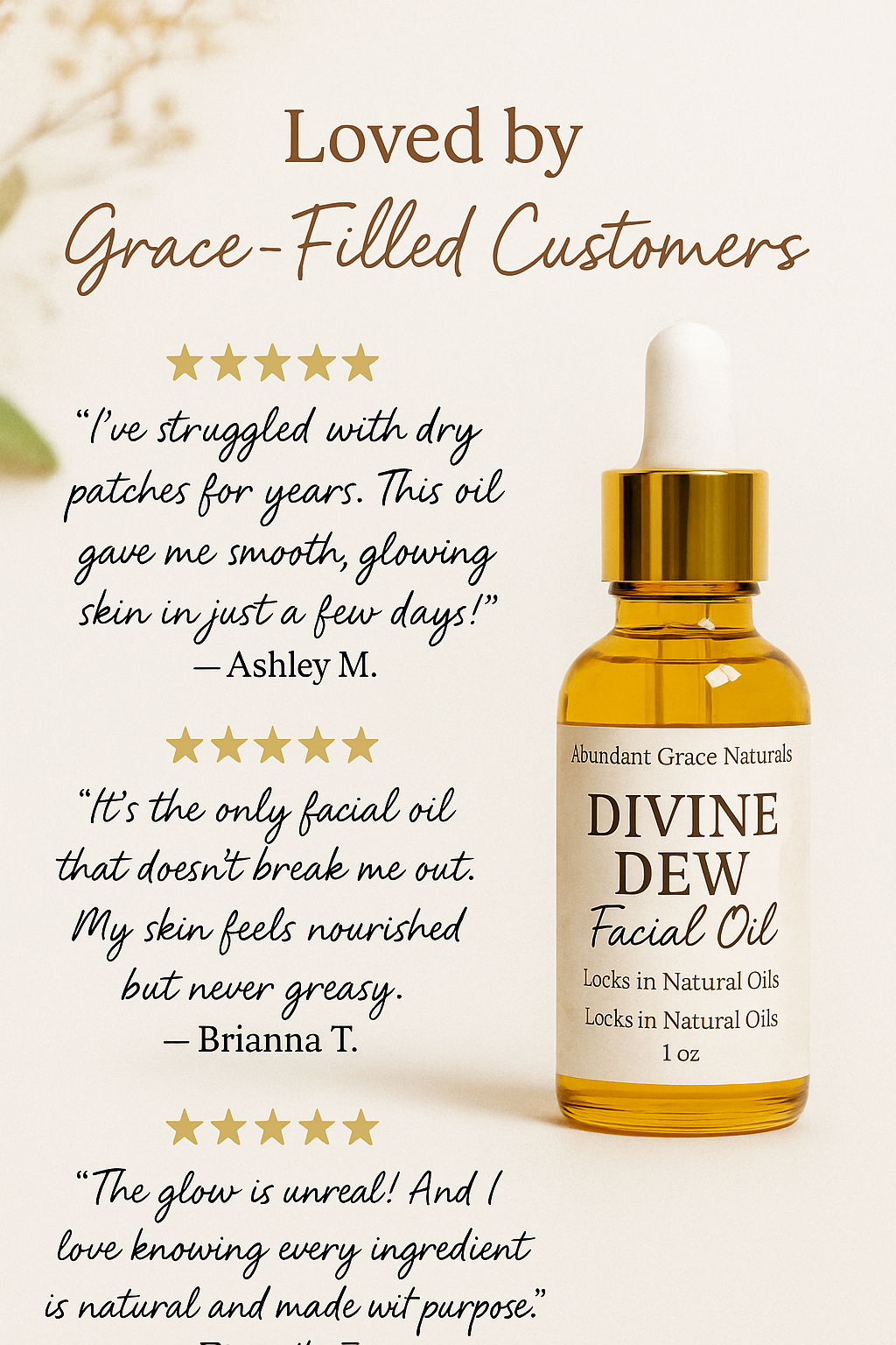 Divine Dew Facial Oil