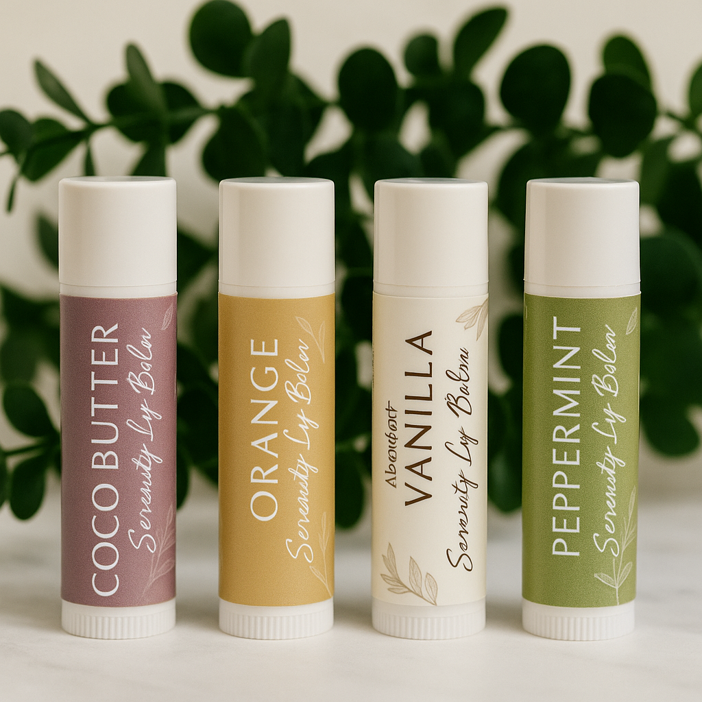 Serenity Lip Balm Set of 4